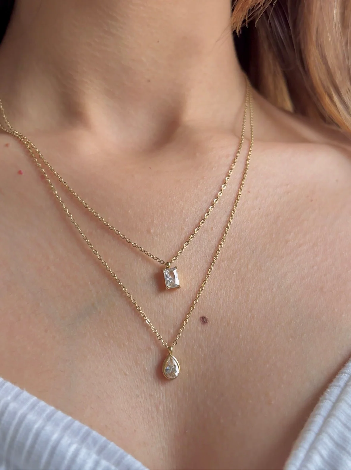 Althea Double Layered Necklace