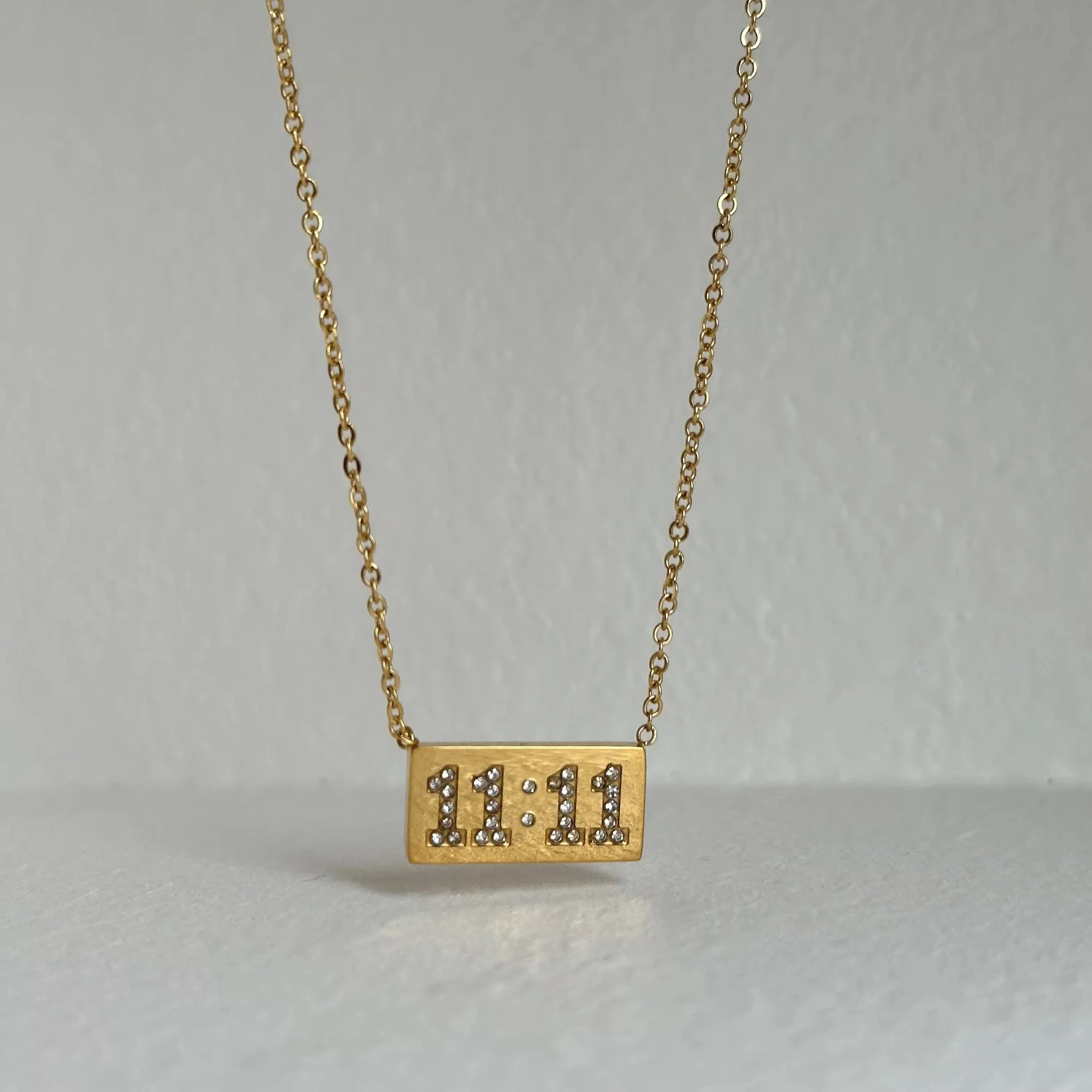 Angel Necklace with Stones