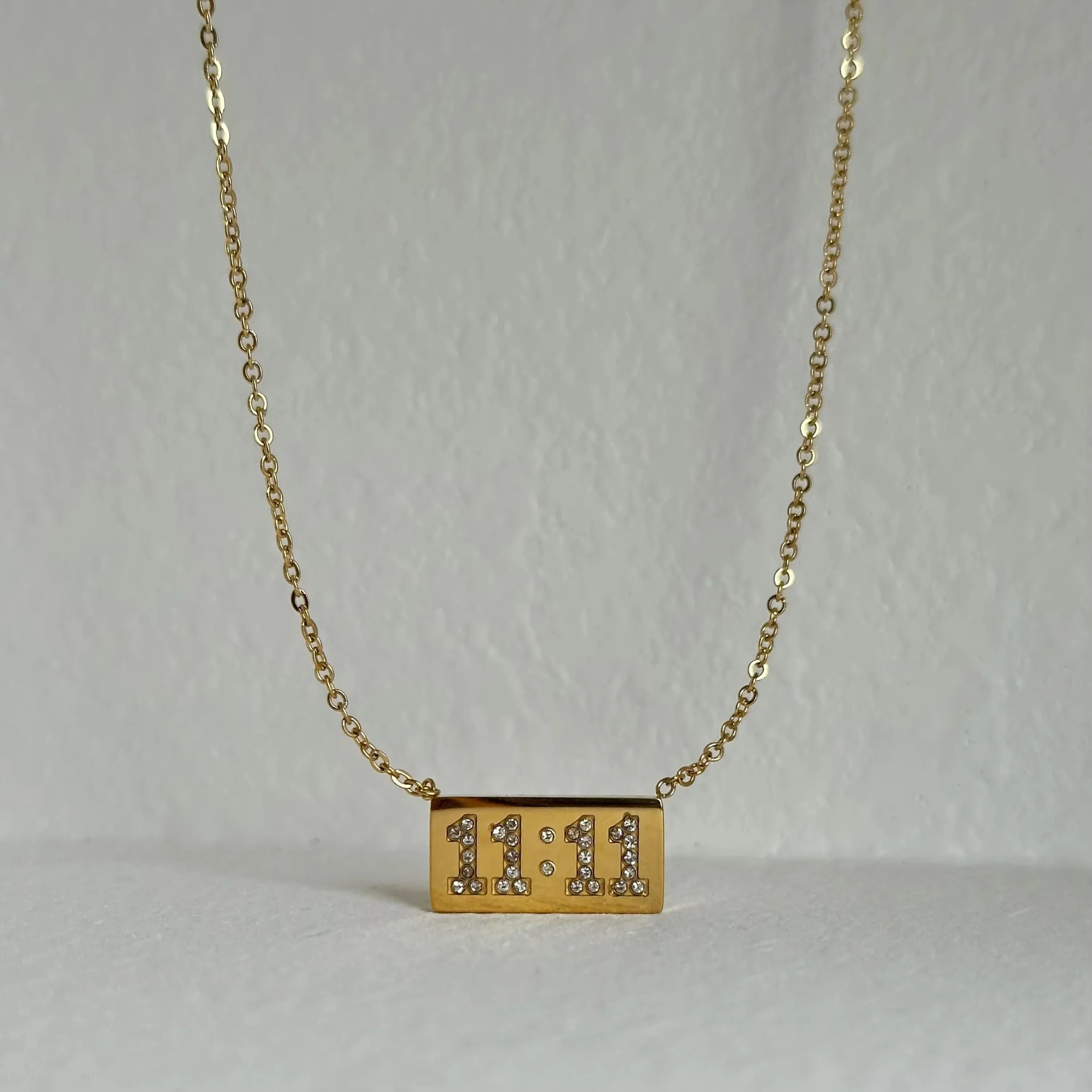 Angel Necklace with Stones - Image 2