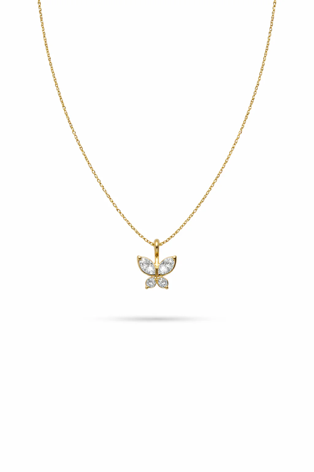 Butterfly Minimal Necklace