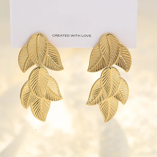 Leaf Earrings - Image 4