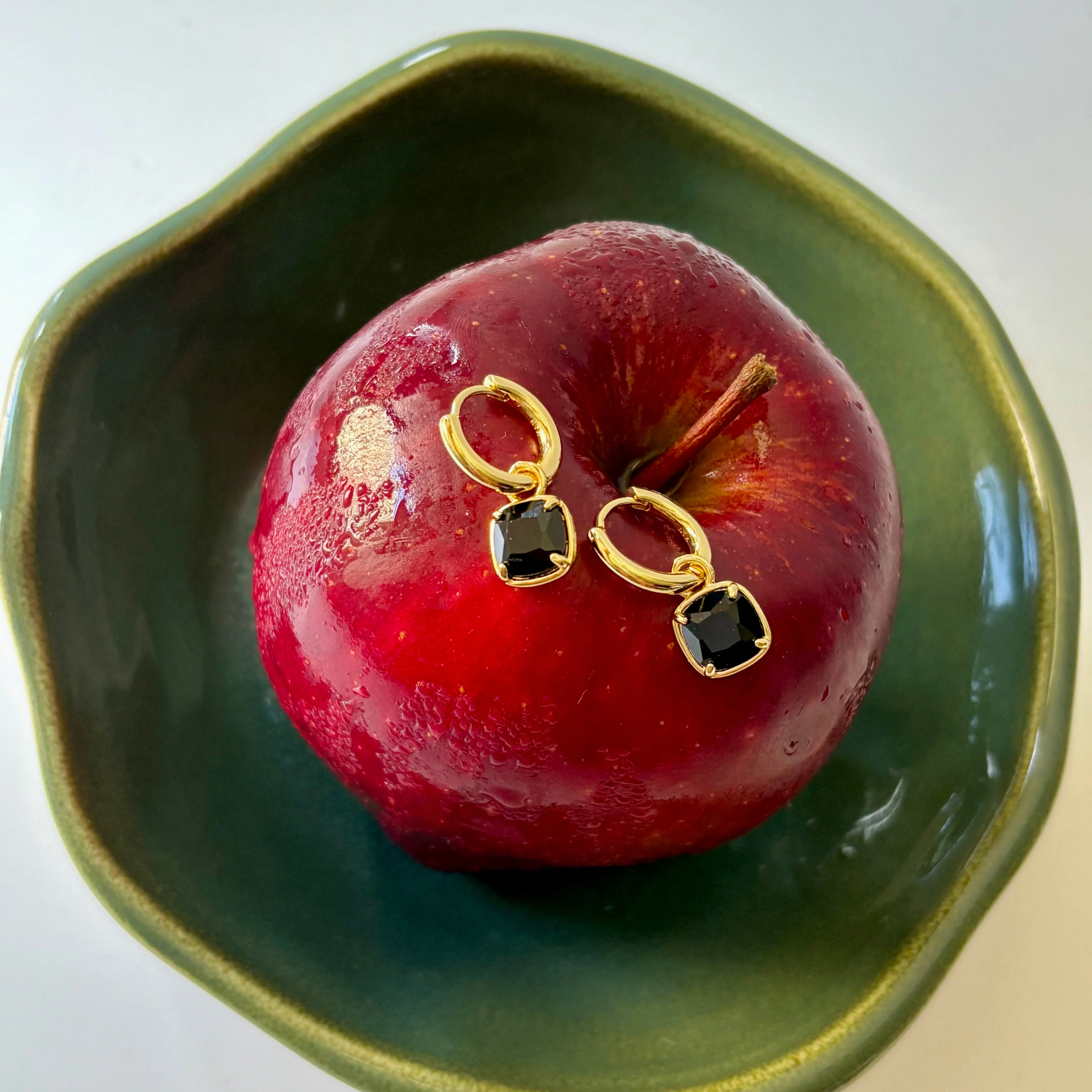 Mia Earrings- Black - Image 3