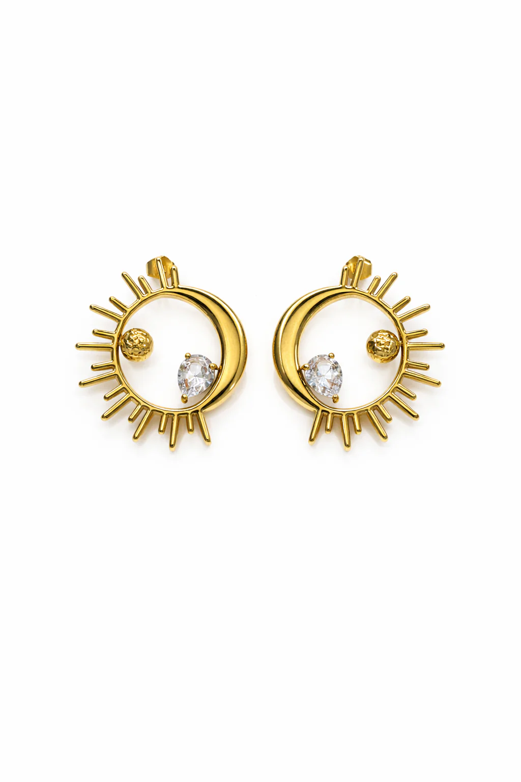 Sun Burst Earrings