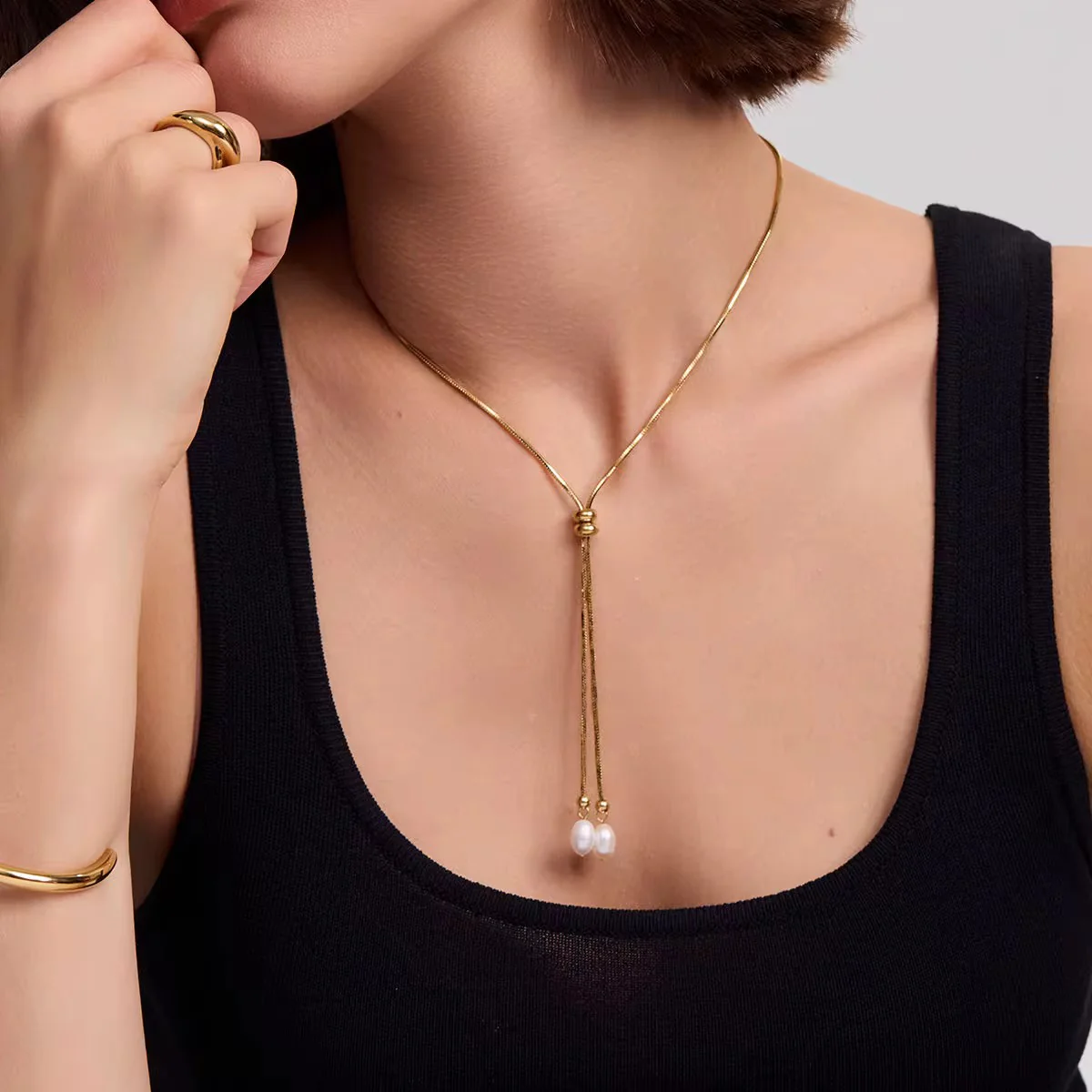 Zee Pearl Necklace - Image 2